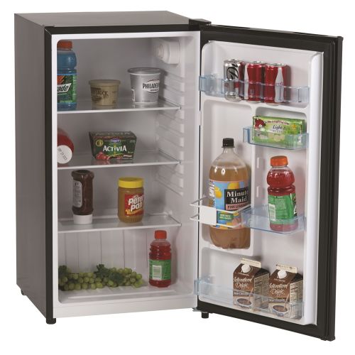 Réfrigérateur compact Avanti® sans congélateur, 3,2 pi³, homologué Energy Star, dégivrage automatique, noir